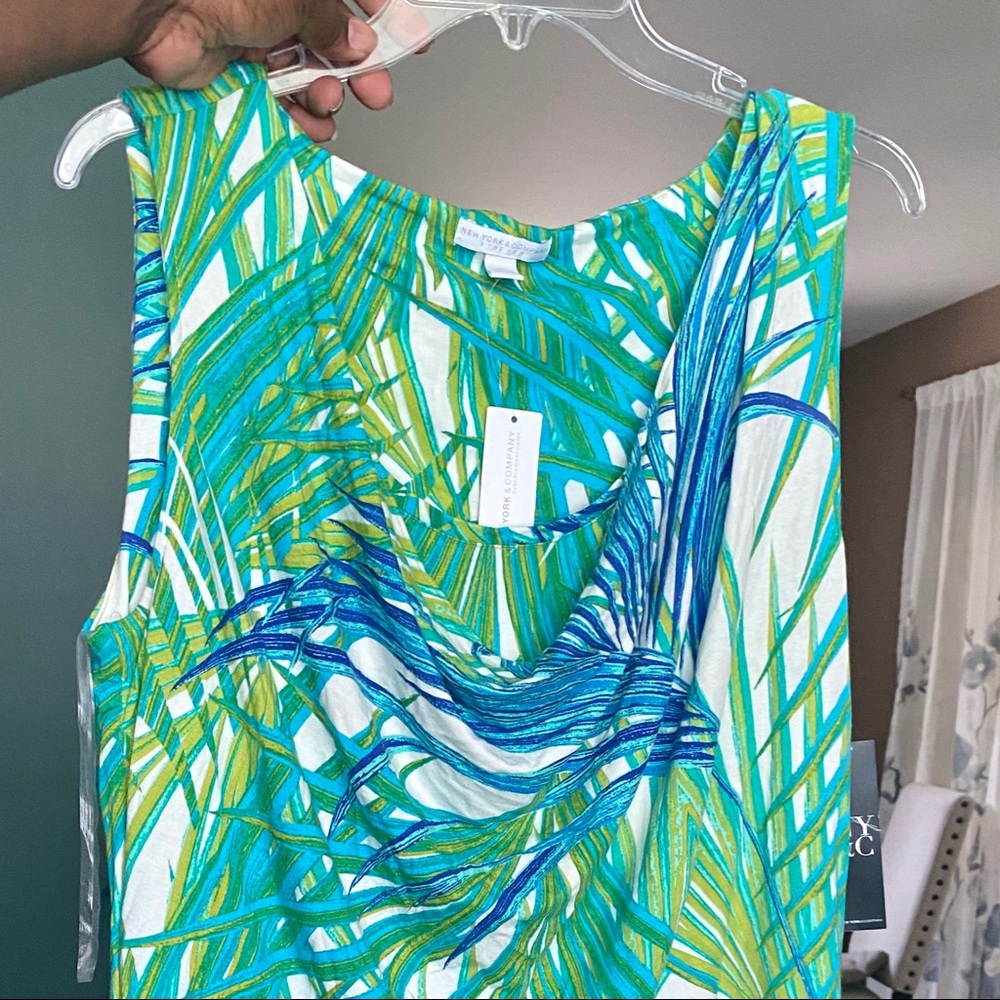 New York & Co. Tropical Dress